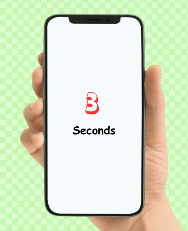3 seconds